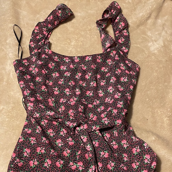 Likely Charlotte Floral Midi Dress Sz 6 - Picture 2 of 4